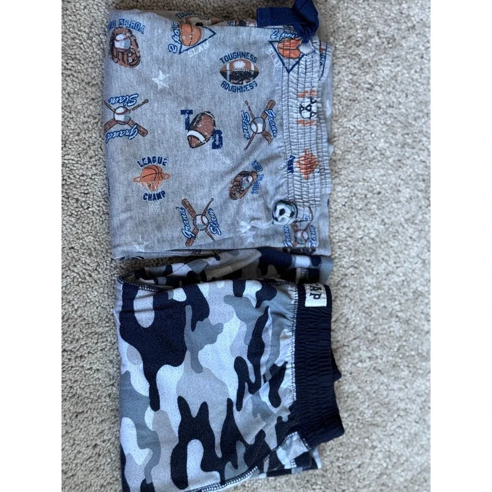 Gap & Cherokee Brands, Boy’s Sleepwear Shorts, Size Medium (8) Pajamas